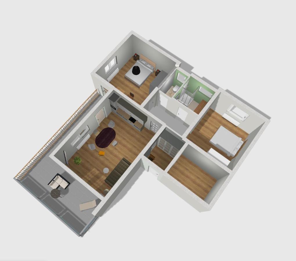 Apartment Hildegard Jenig Eksteriør bilde
